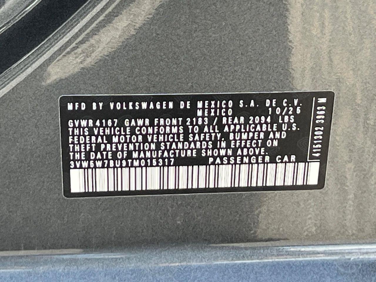 2026 Volkswagen Jetta S Hagerstown MD