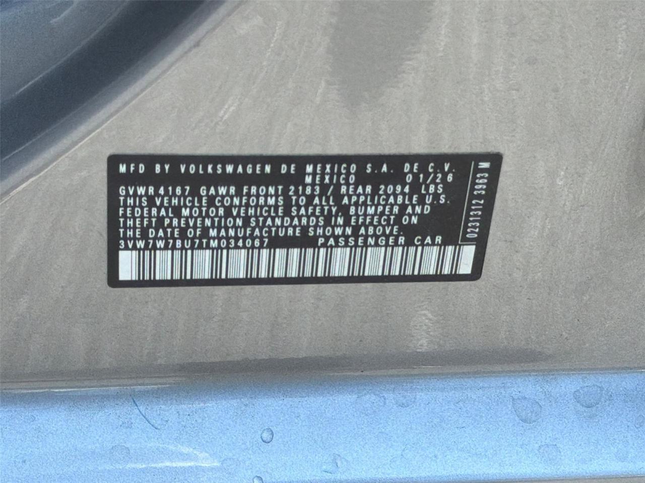 2026 Volkswagen Jetta SE Hagerstown MD