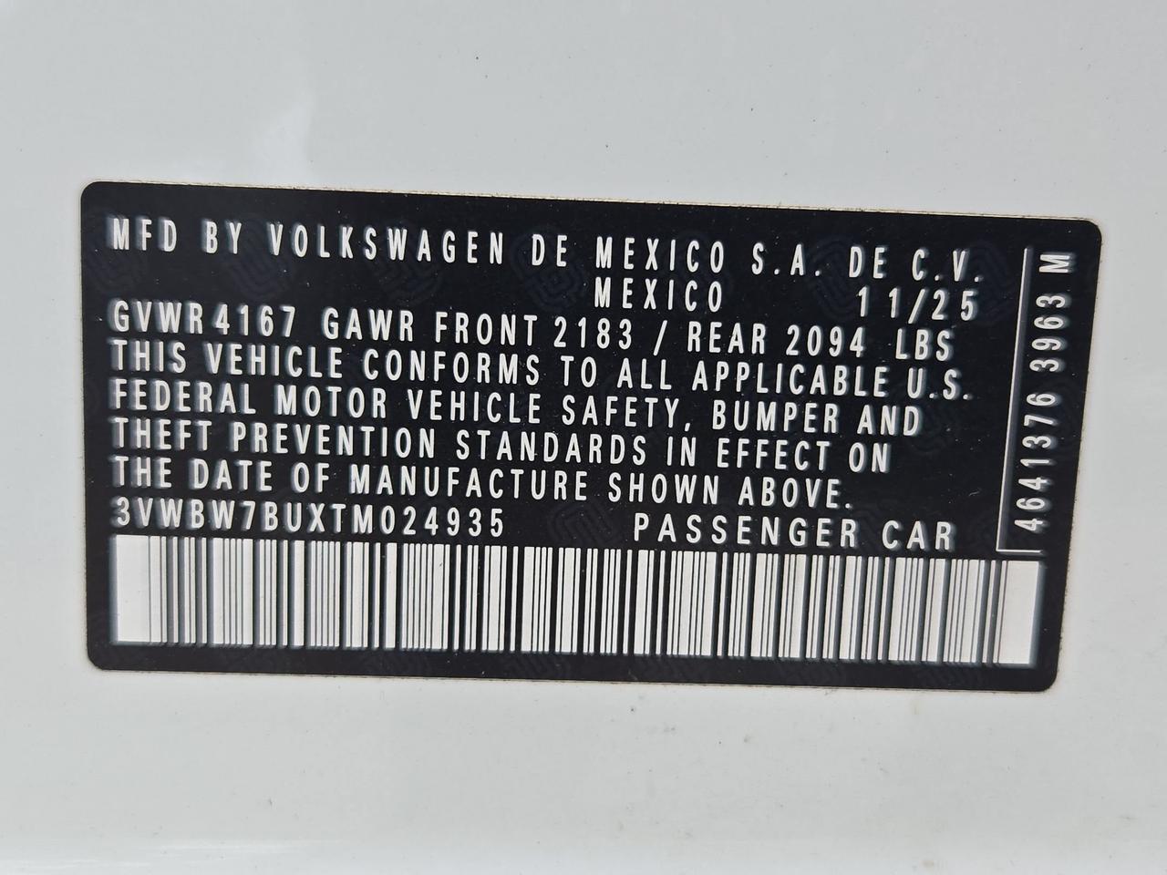 2026 Volkswagen Jetta Sport San Antonio TX
