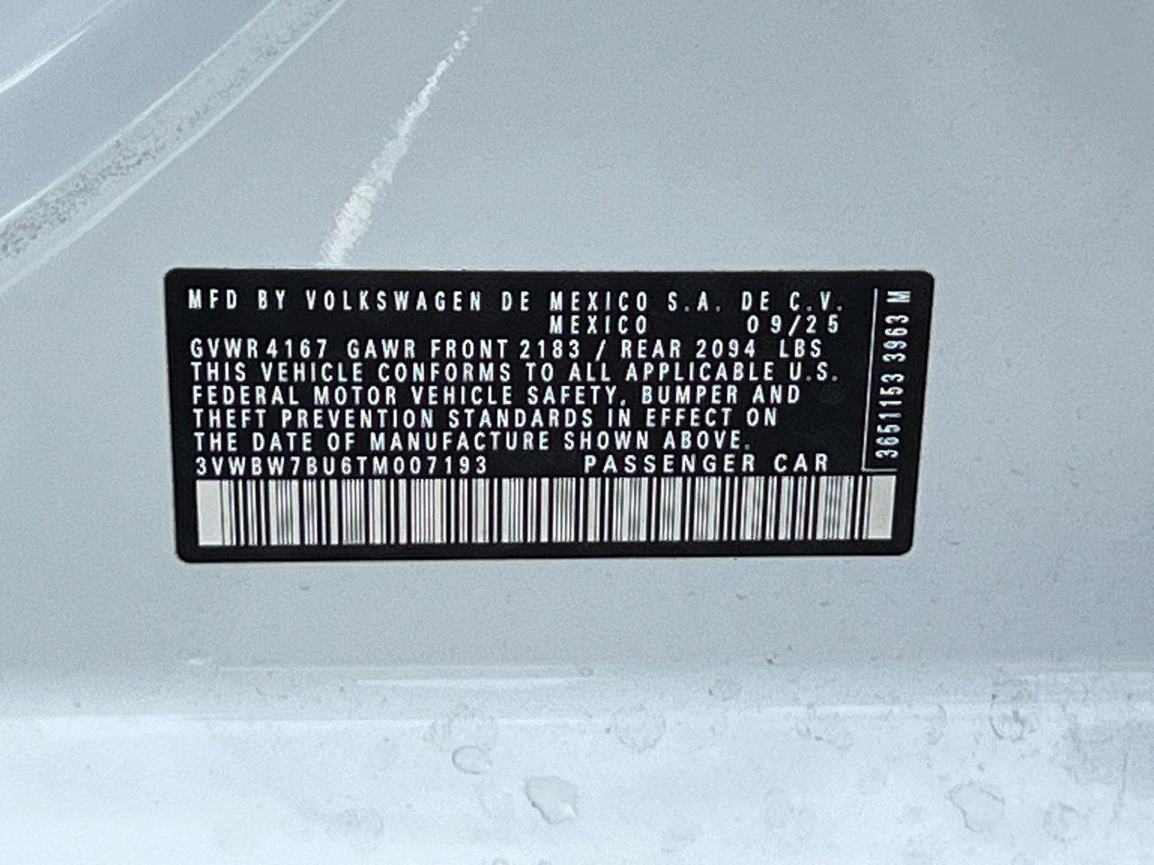 2026 Volkswagen Jetta Sport Hagerstown MD