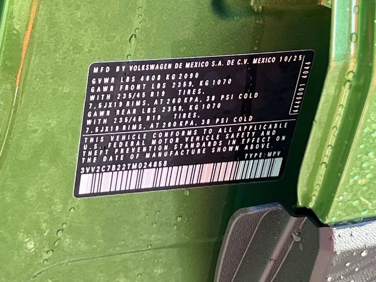 2026 Volkswagen Taos 1.5T SE Black Hagerstown MD