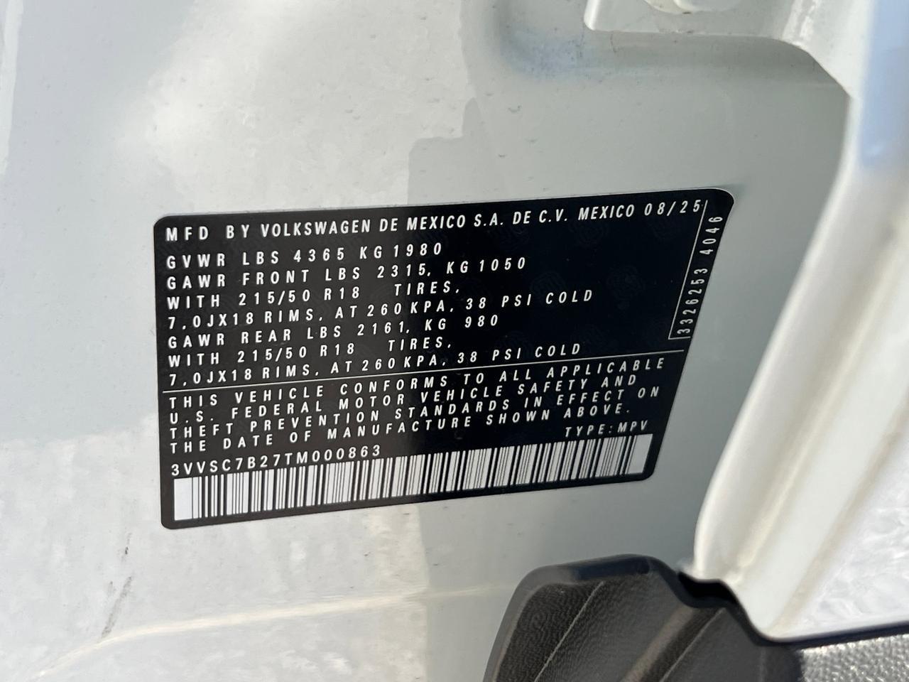 2026 Volkswagen Taos 1.5T SE Hagerstown MD