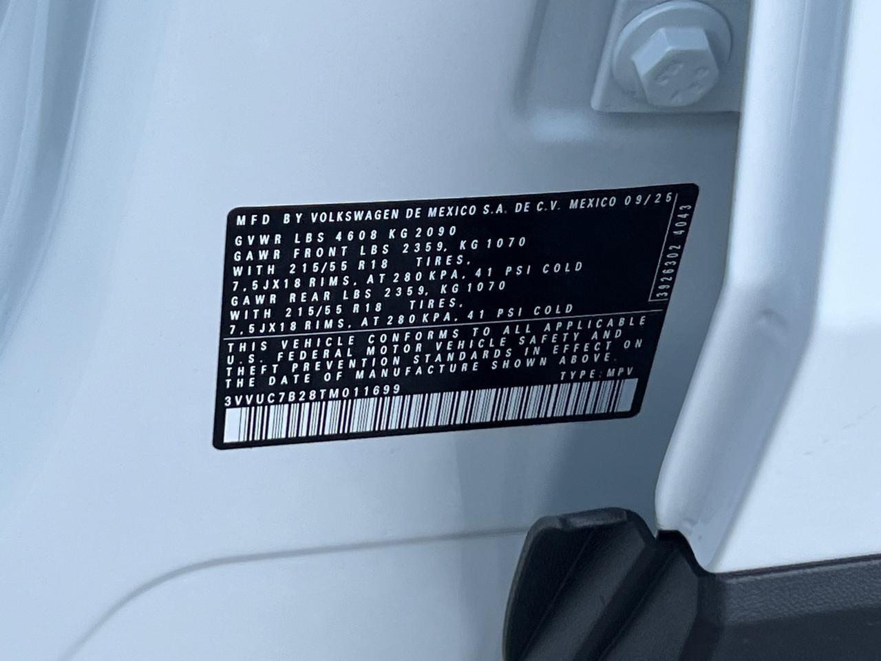 2026 Volkswagen Taos 1.5T SE Hagerstown MD