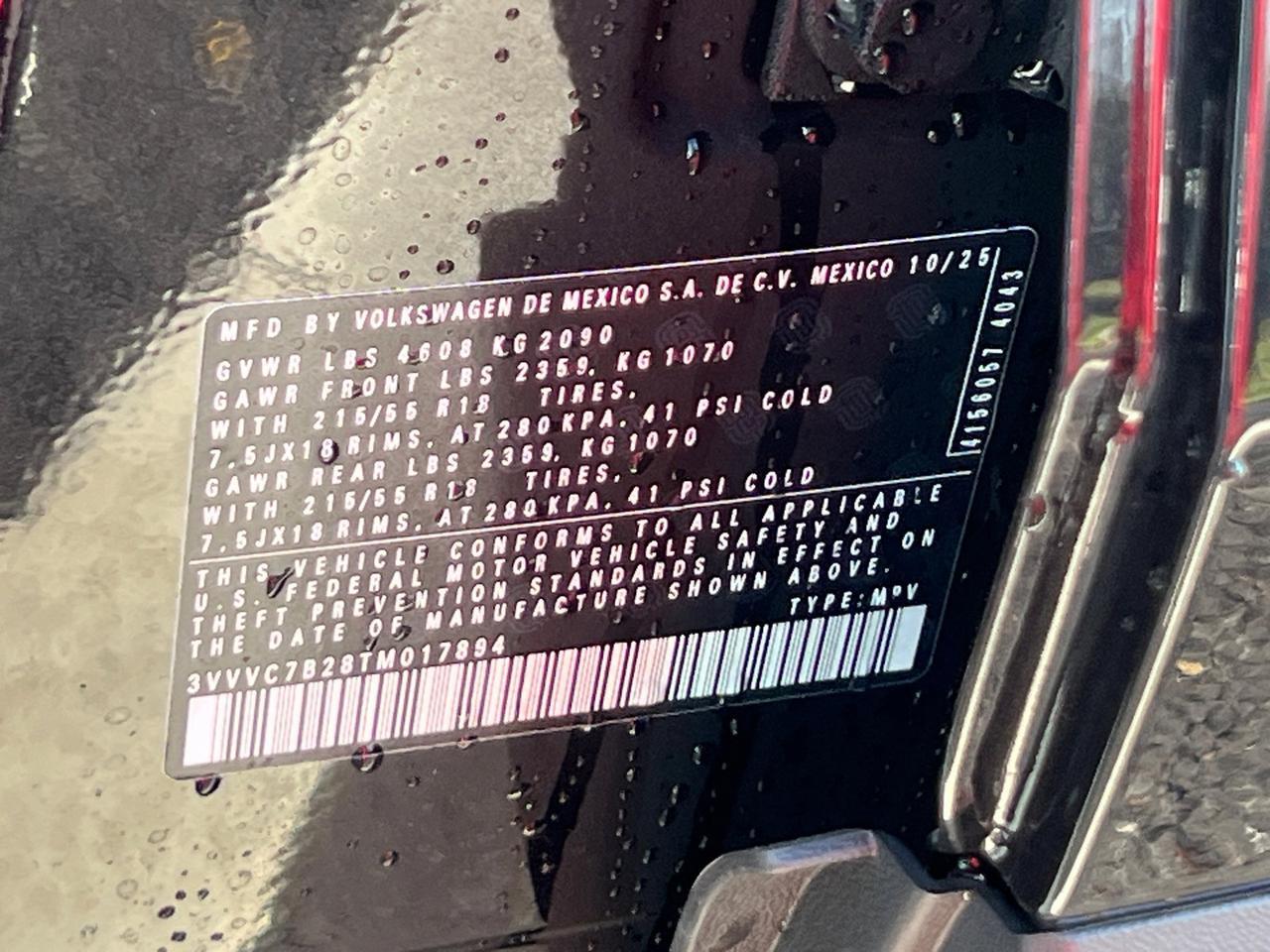 2026 Volkswagen Taos 1.5T SE Hagerstown MD