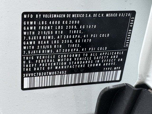 2026 Volkswagen Taos 1.5T SE Springfield VA