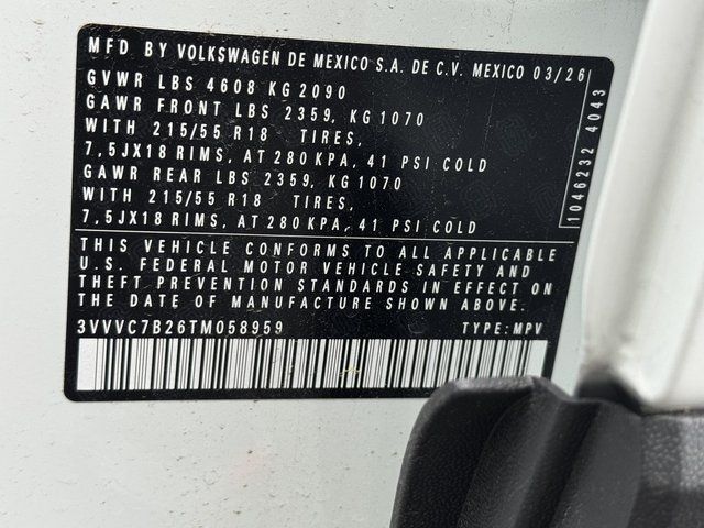 2026 Volkswagen Taos 1.5T SE Springfield VA