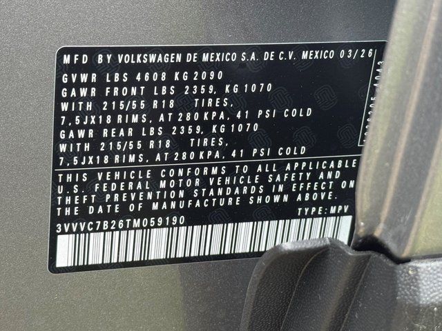 2026 Volkswagen Taos 1.5T SE Springfield VA