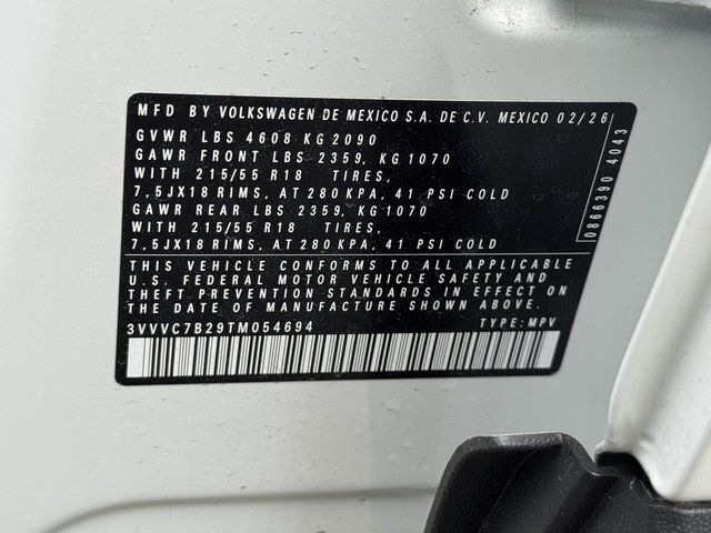 2026 Volkswagen Taos 1.5T SE Springfield VA