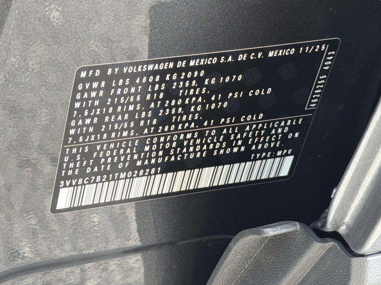 2026 Volkswagen Taos S Hagerstown MD