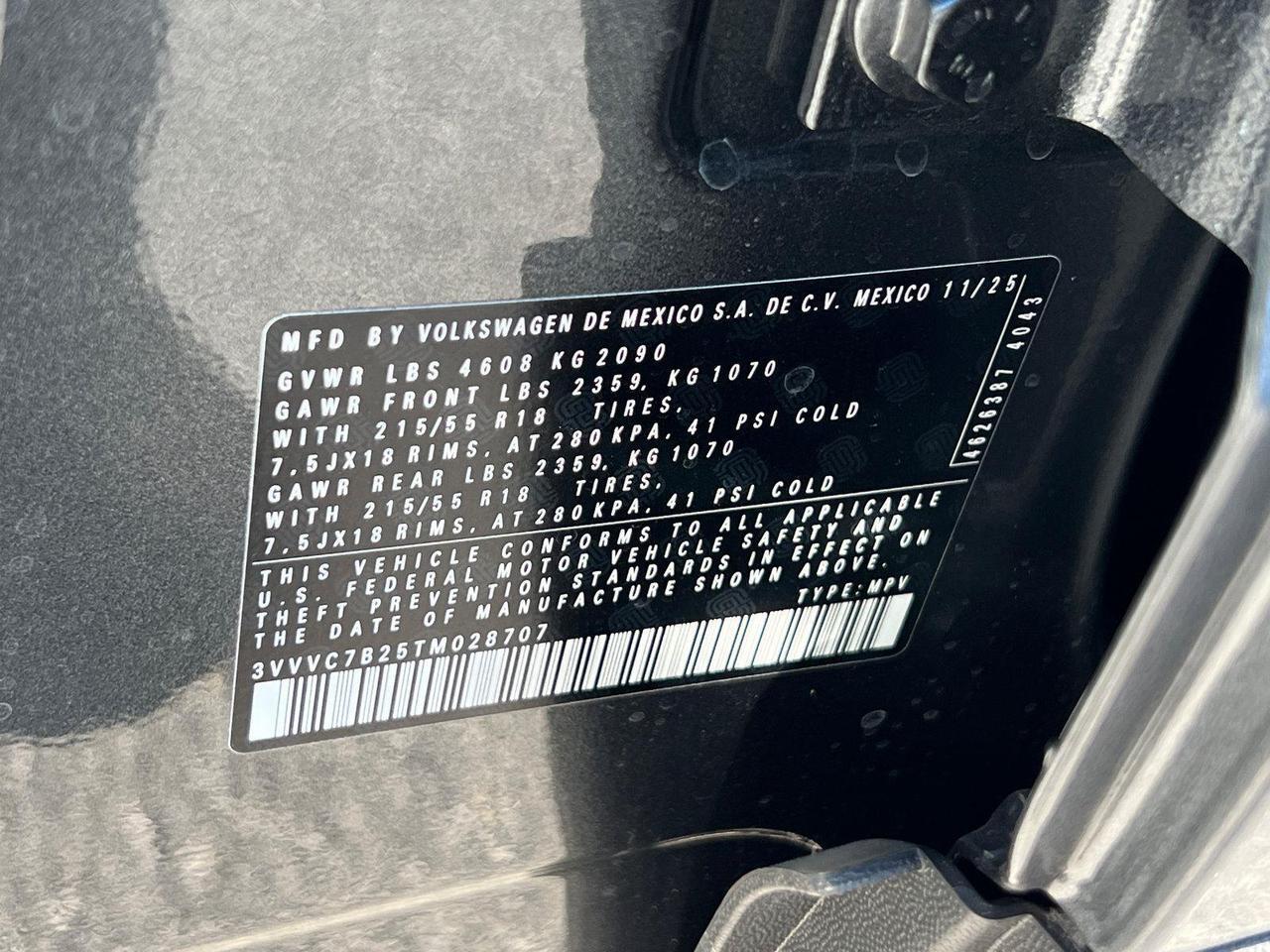 2026 Volkswagen Taos SE Hagerstown MD