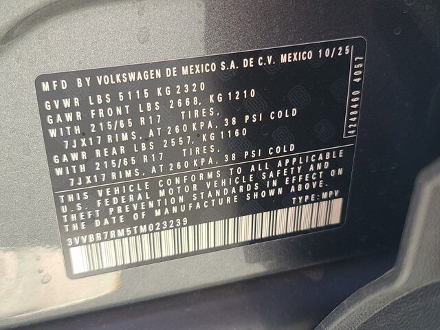 2026 Volkswagen Tiguan 2.0T S Springfield VA