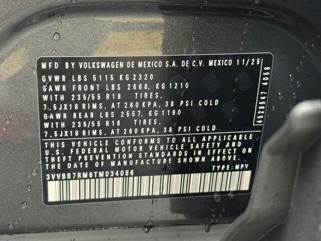 2026 Volkswagen Tiguan 2.0T S Springfield VA