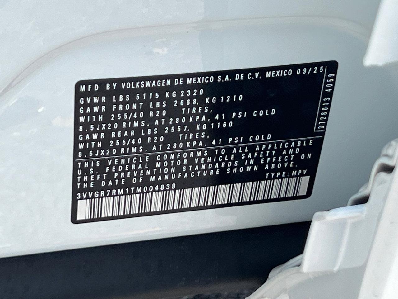 2026 Volkswagen Tiguan 2.0T SE R-Line Black Hagerstown MD