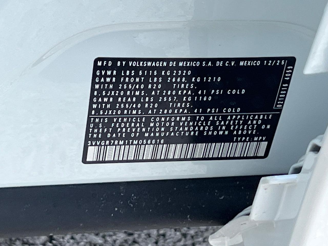 2026 Volkswagen Tiguan 2.0T SE R-Line Black Hagerstown MD