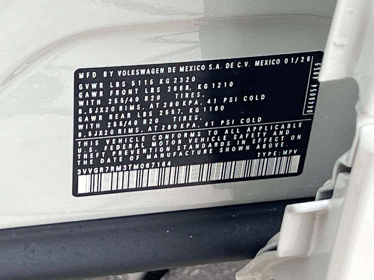 2026 Volkswagen Tiguan 2.0T SE R-Line Black Hagerstown MD