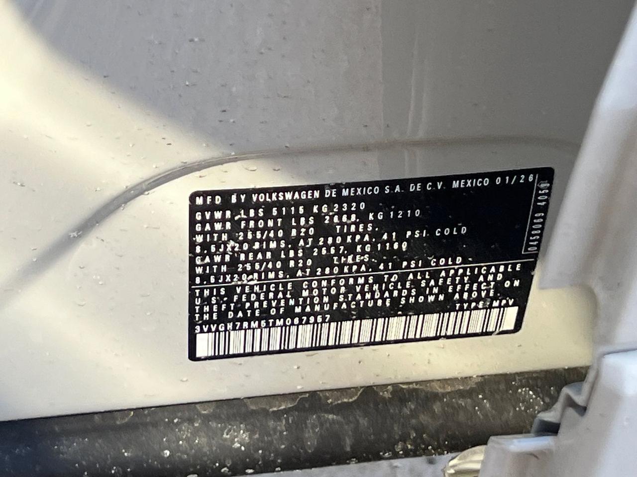 2026 Volkswagen Tiguan 2.0T SE R-Line Black Hagerstown MD