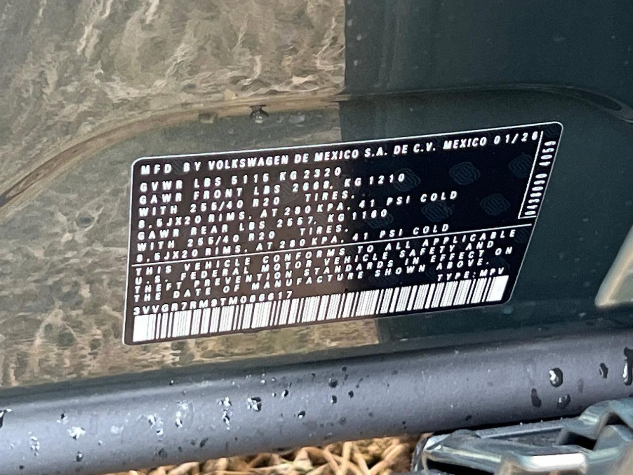 2026 Volkswagen Tiguan 2.0T SE R-Line Black Hagerstown MD