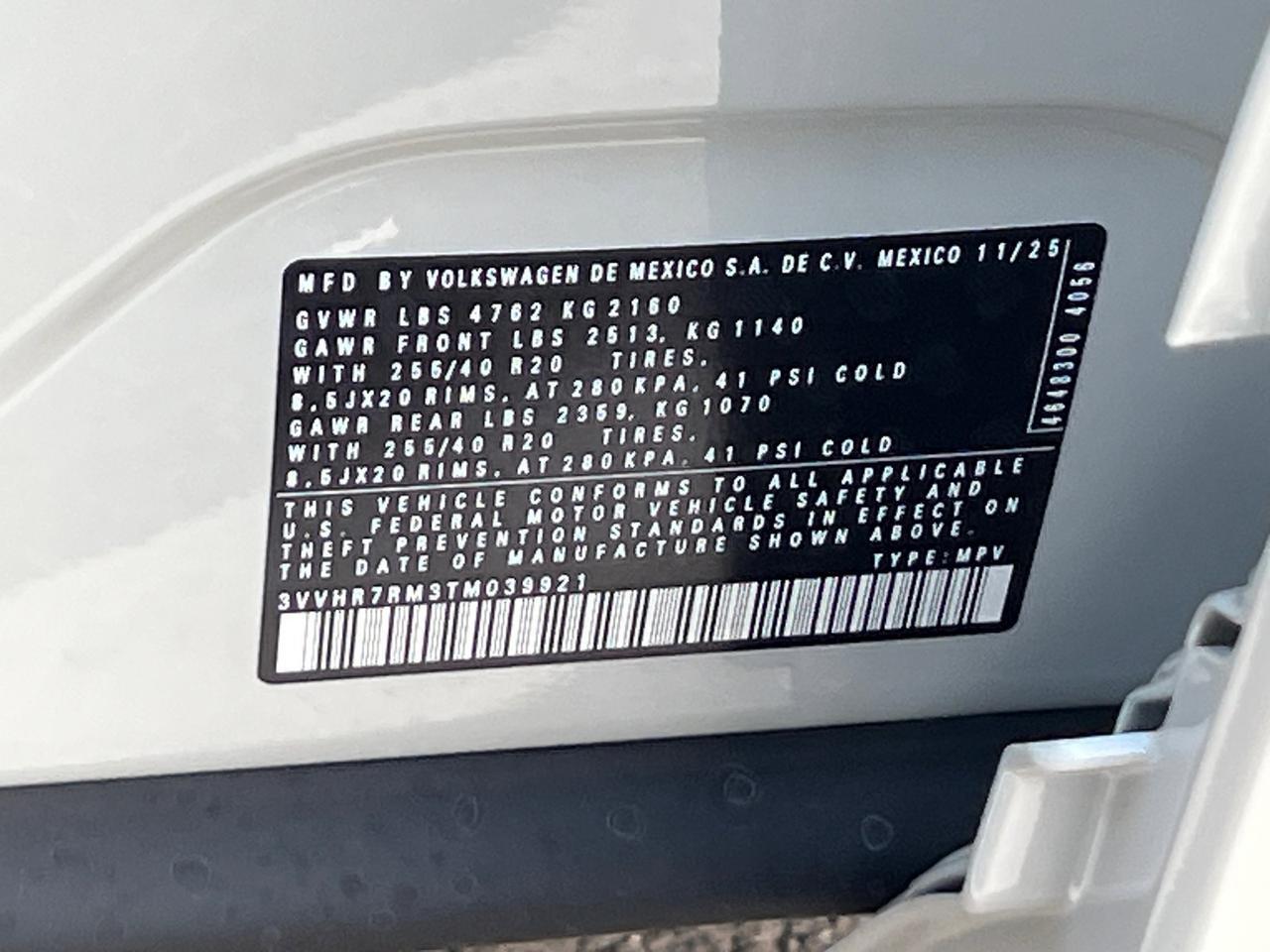 2026 Volkswagen Tiguan 2.0T SE R-Line Black Hagerstown MD