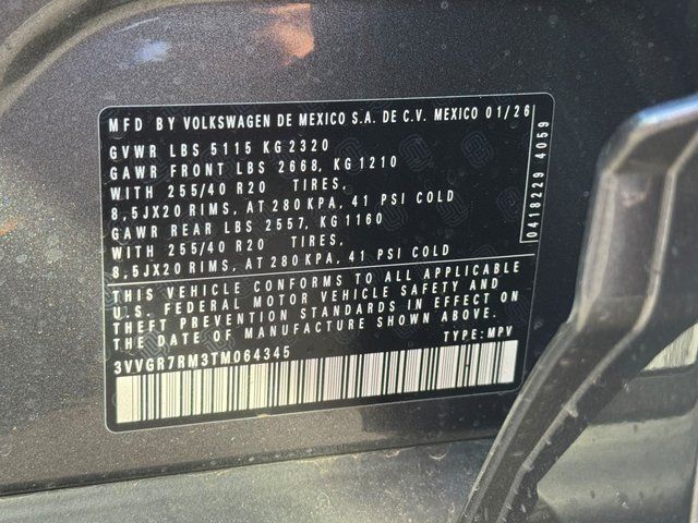 2026 Volkswagen Tiguan 2.0T SE R-Line Black Springfield VA