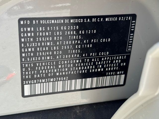 2026 Volkswagen Tiguan 2.0T SE R-Line Black Springfield VA