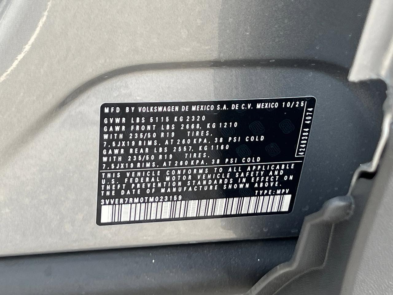 2026 Volkswagen Tiguan 2.0T SE Hagerstown MD