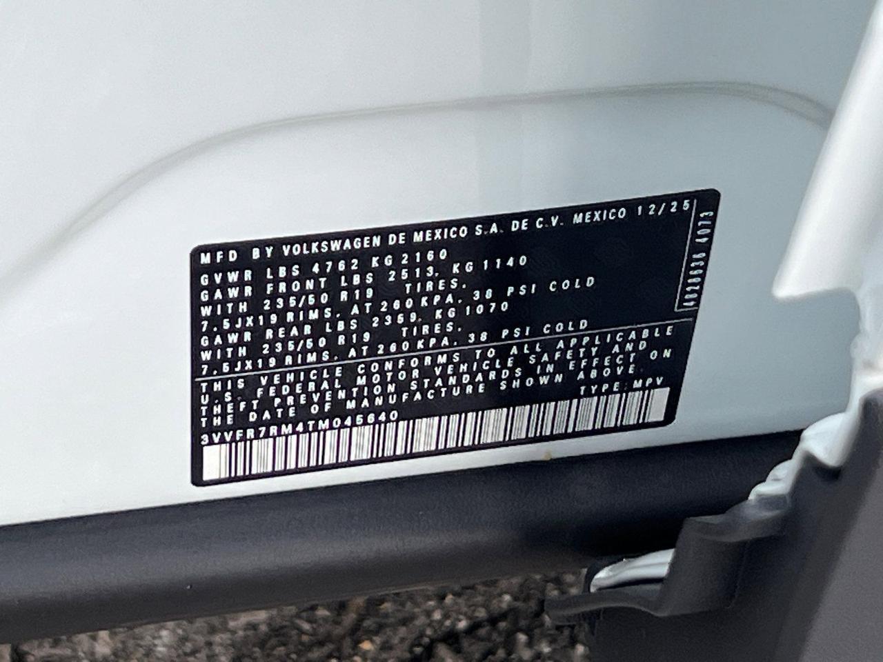 2026 Volkswagen Tiguan 2.0T SE Hagerstown MD