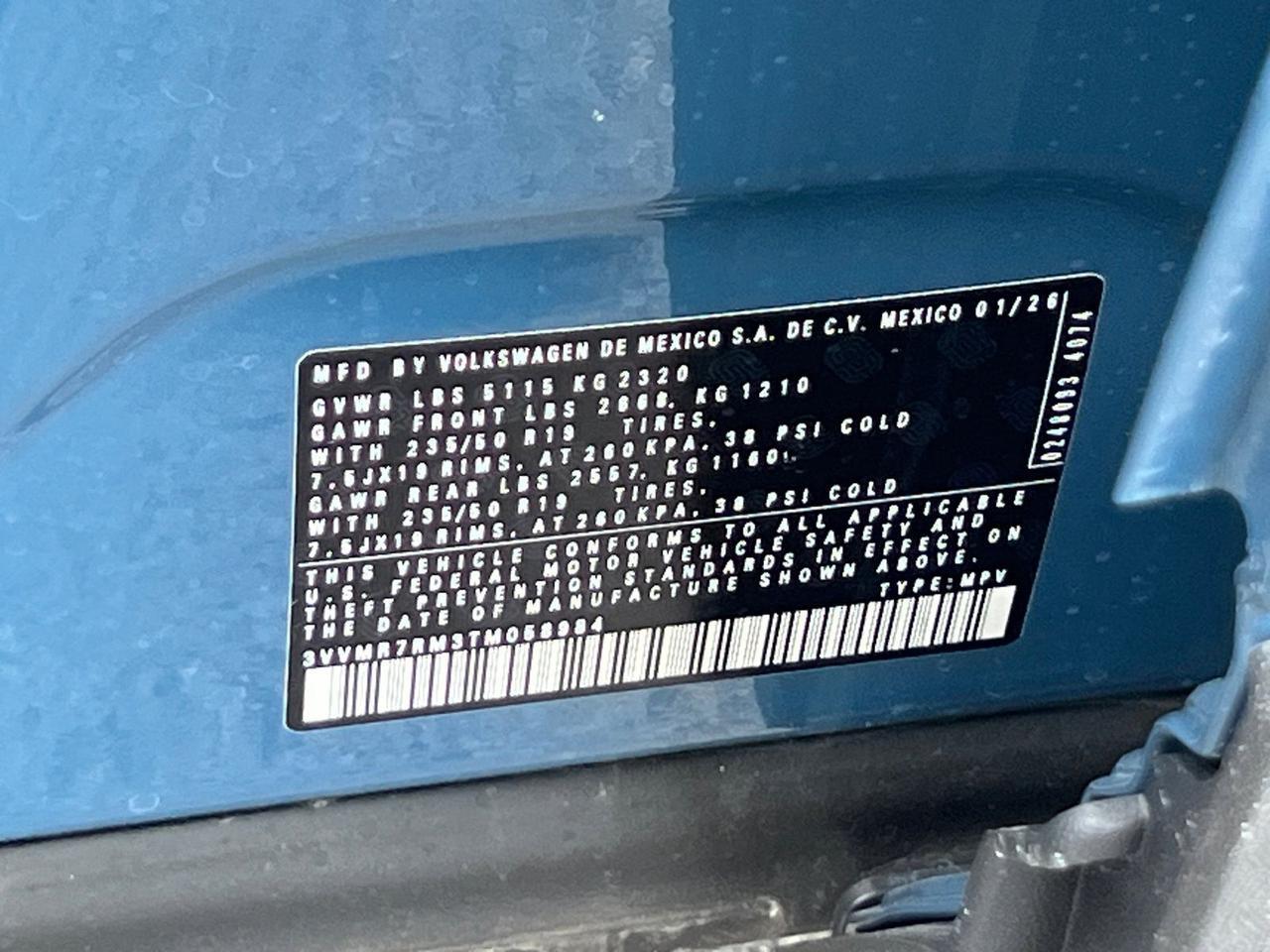 2026 Volkswagen Tiguan 2.0T SE Hagerstown MD