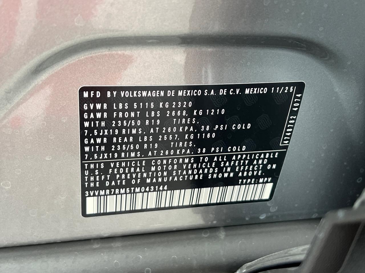 2026 Volkswagen Tiguan 2.0T SE Hagerstown MD