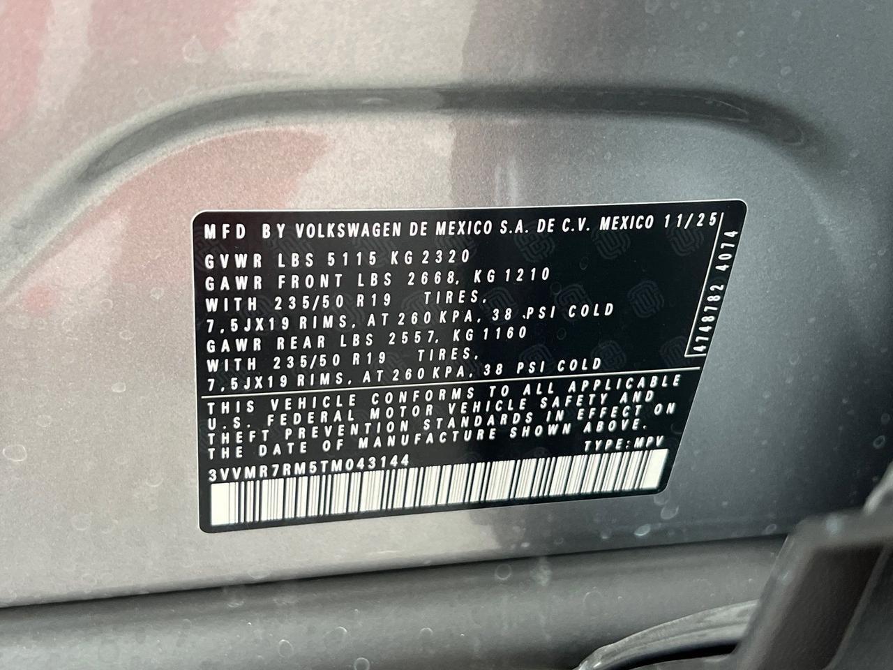 2026 Volkswagen Tiguan 2.0T SE Hagerstown MD