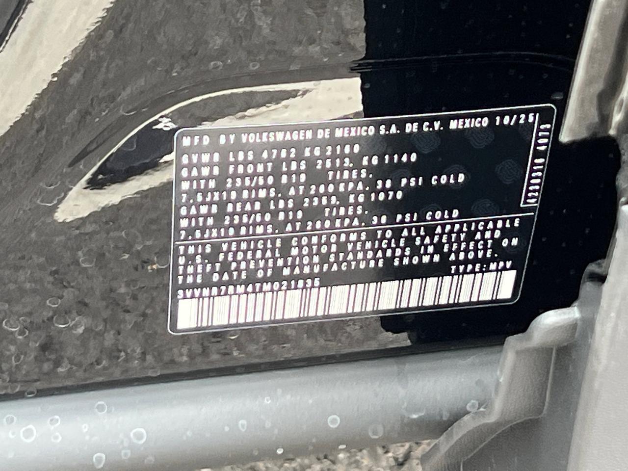 2026 Volkswagen Tiguan 2.0T SE Hagerstown MD