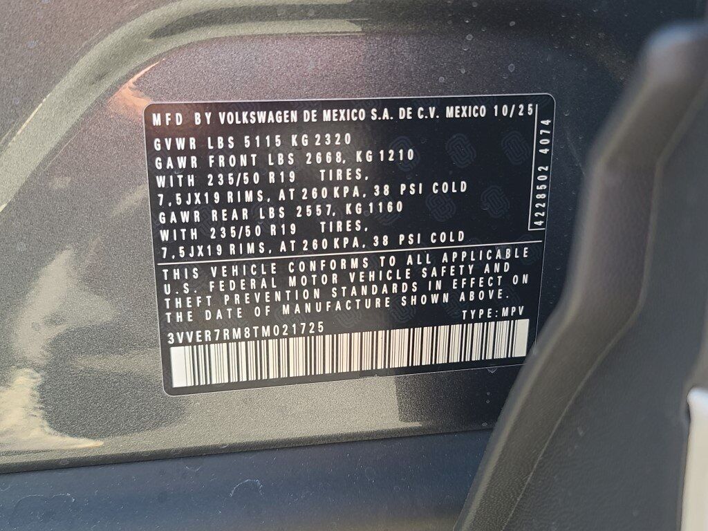 2026 Volkswagen Tiguan 2.0T SE Springfield VA