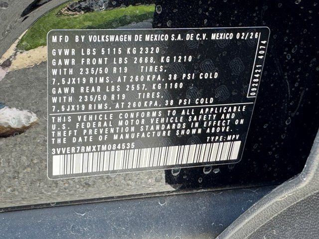 2026 Volkswagen Tiguan 2.0T SE Springfield VA