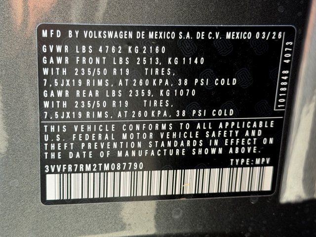 2026 Volkswagen Tiguan 2.0T SE Springfield VA