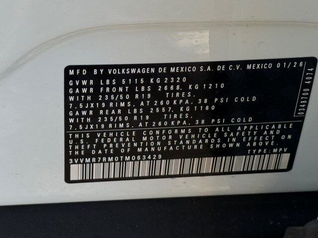 2026 Volkswagen Tiguan 2.0T SE Springfield VA