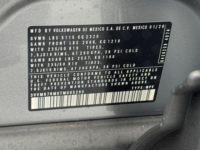 2026 Volkswagen Tiguan 2.0T SE Springfield VA