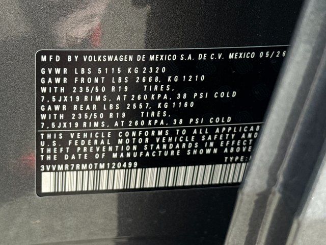 2026 Volkswagen Tiguan 2.0T SE Springfield VA