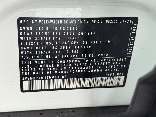 2026 Volkswagen Tiguan 2.0T SE Springfield VA