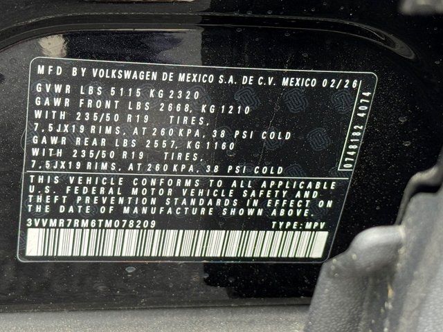 2026 Volkswagen Tiguan 2.0T SE Springfield VA