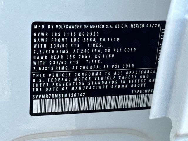 2026 Volkswagen Tiguan 2.0T SE Springfield VA