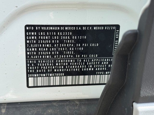 2026 Volkswagen Tiguan 2.0T SE Springfield VA