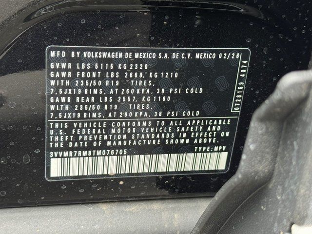 2026 Volkswagen Tiguan 2.0T SE Springfield VA