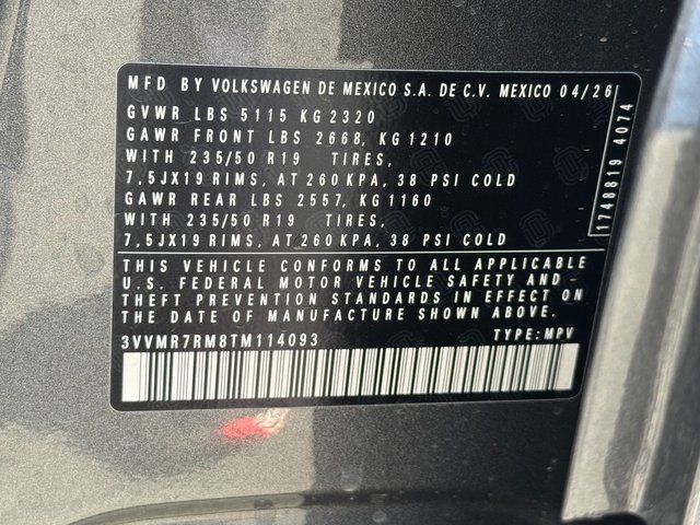 2026 Volkswagen Tiguan 2.0T SE Springfield VA