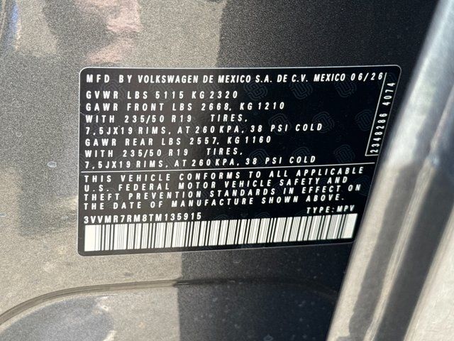 2026 Volkswagen Tiguan 2.0T SE Springfield VA