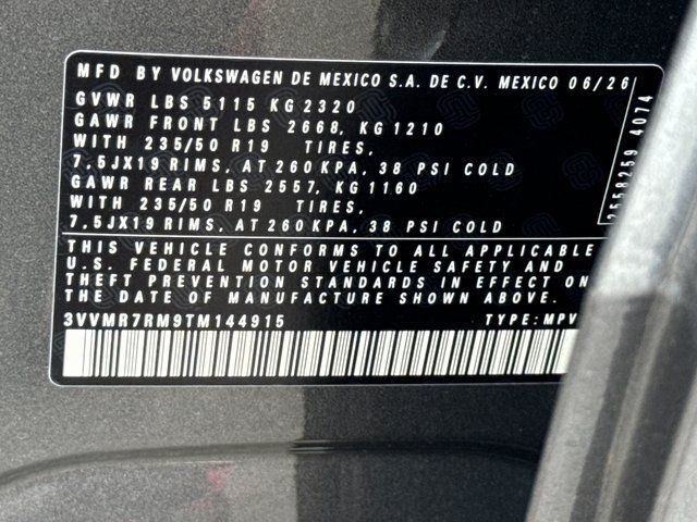 2026 Volkswagen Tiguan 2.0T SE Springfield VA