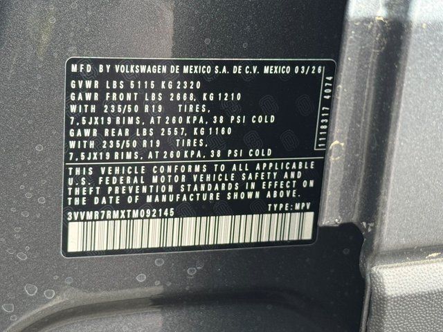 2026 Volkswagen Tiguan 2.0T SE Springfield VA