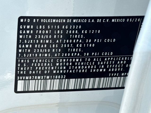 2026 Volkswagen Tiguan 2.0T SE Springfield VA