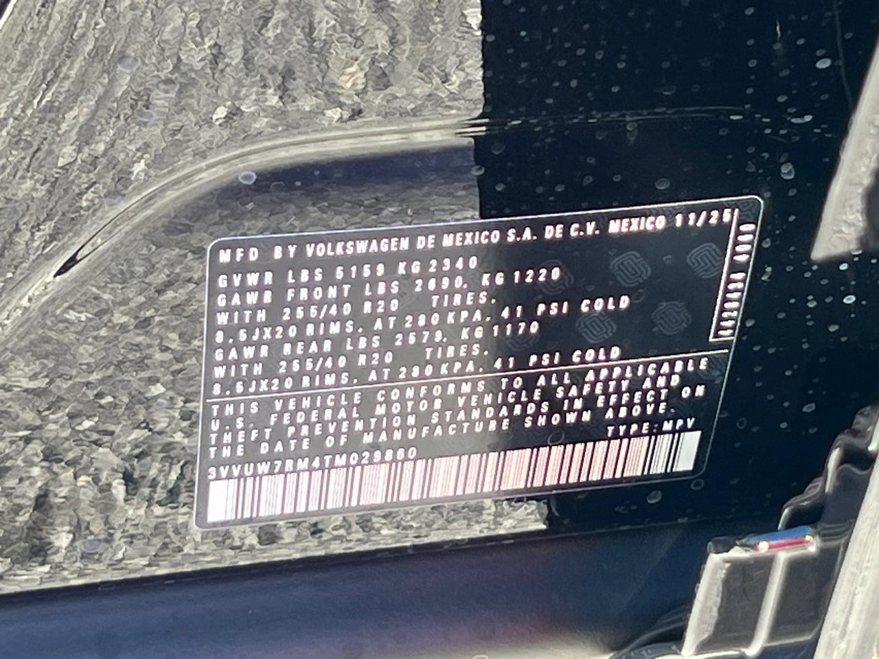 2026 Volkswagen Tiguan 2.0T SEL R-Line Turbo Hagerstown MD