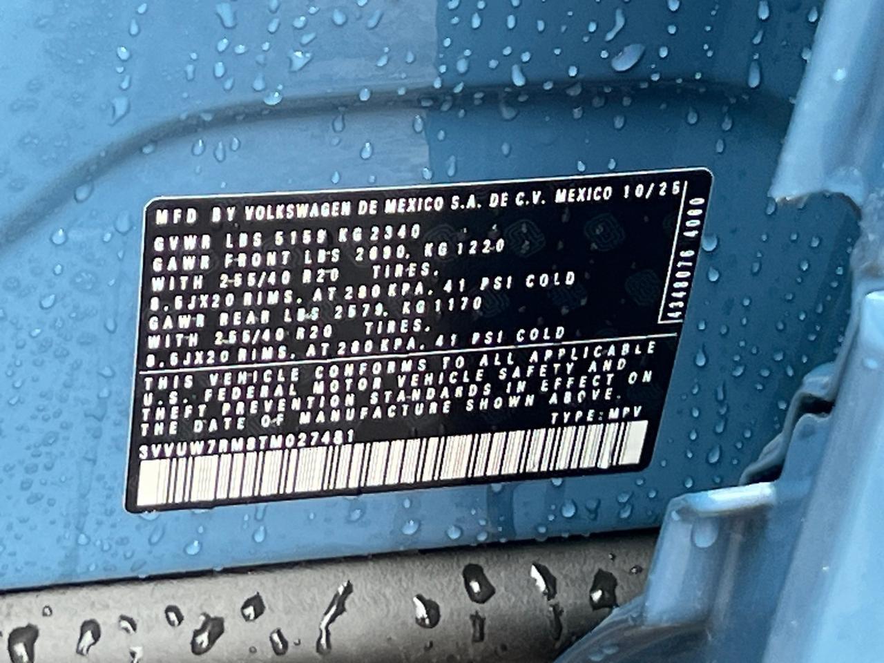 2026 Volkswagen Tiguan 2.0T SEL R-Line Turbo Hagerstown MD