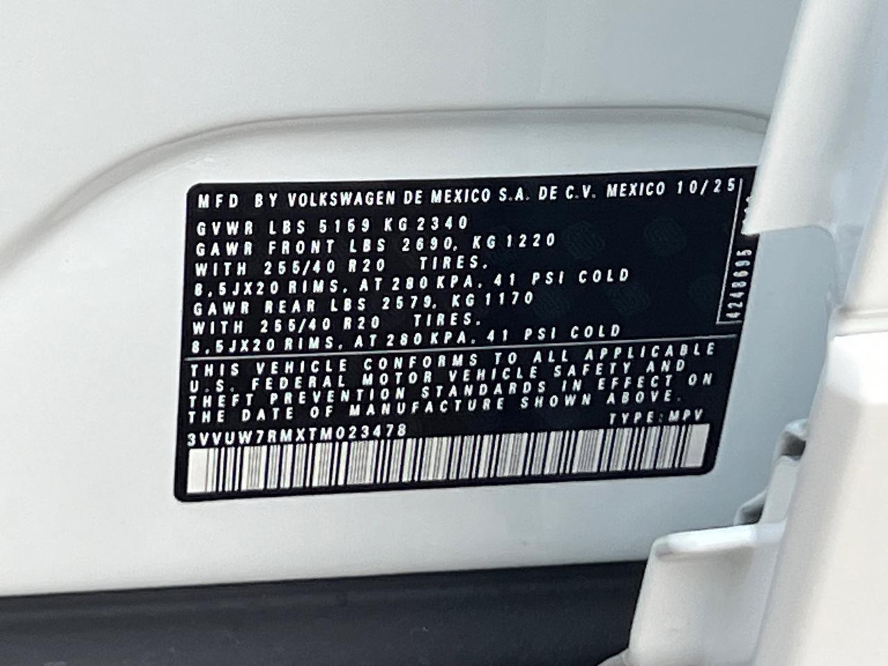 2026 Volkswagen Tiguan 2.0T SEL R-Line Turbo Hagerstown MD