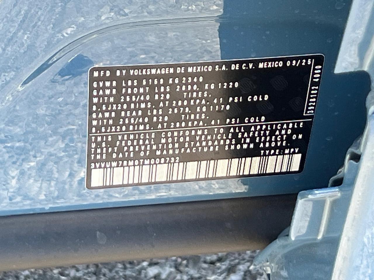 2026 Volkswagen Tiguan 2.0T SEL R-Line Hagerstown MD